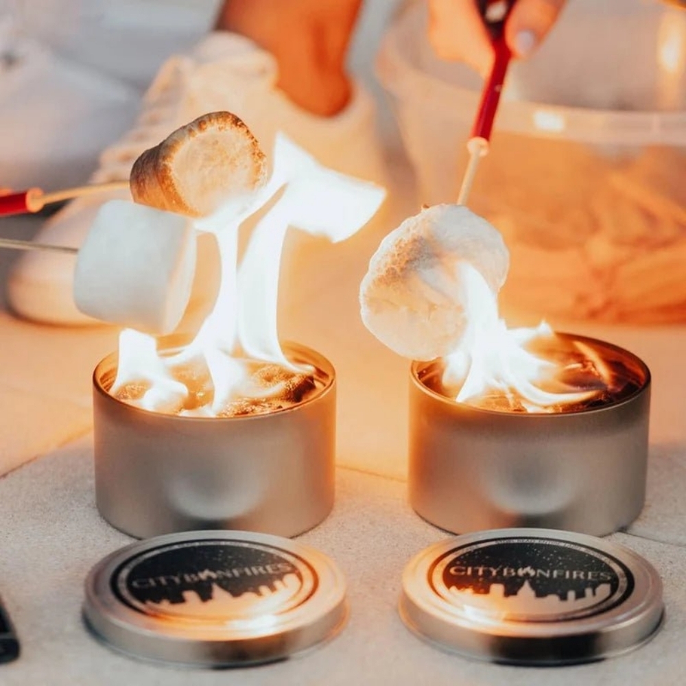 City Bonfire Portable Tabletop Fire Pit - NIB. Perfect for making s'mores!